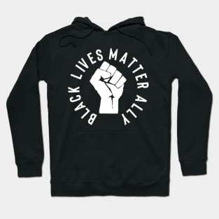 Black Lives Matter Ally T shirt For Allies To Blm Hoodie